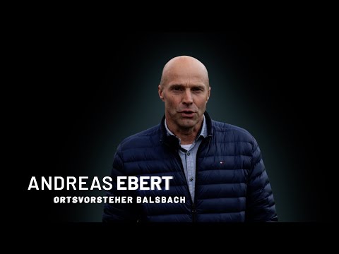 Andreas Ebert, Ortsvorsteher Balsbach