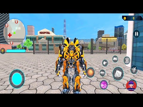 Bumblebee The Transformers Robot Jet Car Bike Transformation Game 2020 #11 - Android Gameplay