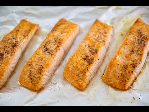 Perfectly Broiled Salmon