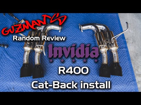 INVIDIA R400 Catback install Stage 2 | Guzman's Random Review | 2015+ Subaru WRX