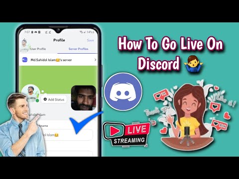 How to Go live Stream On Discord Mobile || live Stream On Discord (2025)