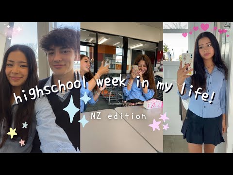 nz high school days in my life ୨୧: hanging w/friends, going out, studying (not)
