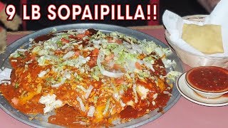 Sadie's 9lb New Mexican Stuffed Sopaipilla Challenge in Albuquerque!!