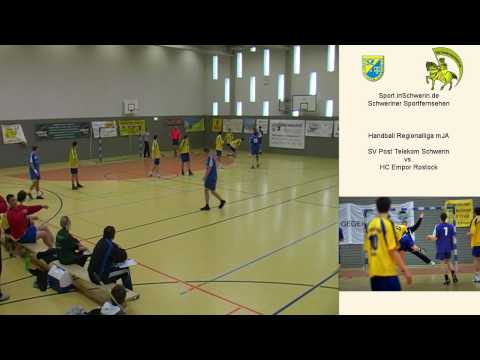 Handball Regionalliga mJA 21:21 (12:10) SV Post Schwerin vs. HC Empor Rostock