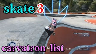 skate 3 【carvatron list 】#005
