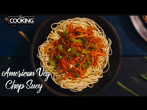 American Chop Suey Recipe | Veg American Chop Suey Recipe | Veg Chop suey Recipes | Noodles Recipe