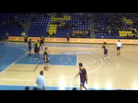 Gol Sorhaindo Barça vs Balonmano Valladolid 19/11/2013
