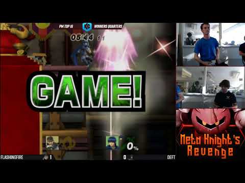 Metaknight's Revenge PM - FlashingFire (Snake) Vs. Deft (Marth) - Winners Quarters