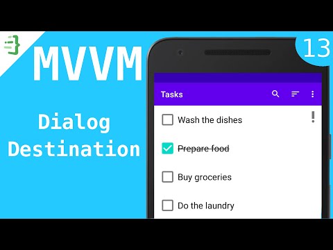 Project Setup MVVM To Do List App with Flow and Architecture Components 1