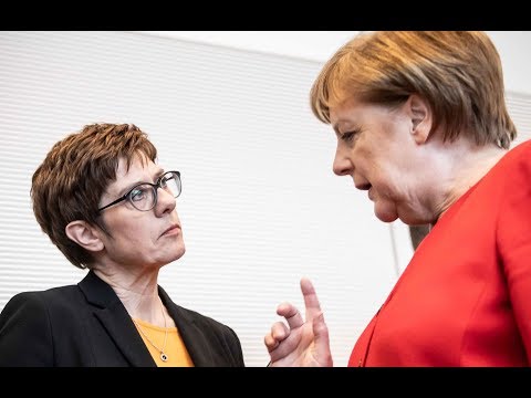 ERSTE ZWEIFEL AN AKK: Kanzlerin Merkel  nicht glücklich mit Rezo-Krisenmanagement