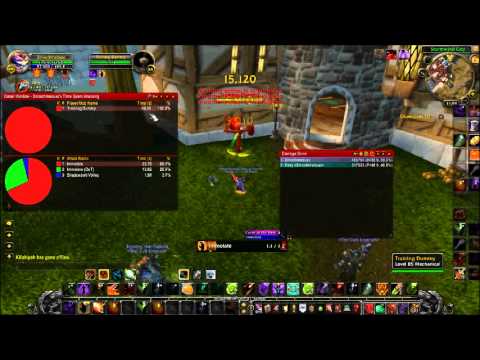Imp Test with glyph and without glyph imp DPS-Demon Training