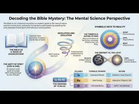 The Bible Is A Mental Science Blueprint