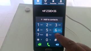 Samsung Galaxy Note 3 secret codes