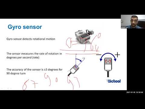 Online robotics for kids session at iSchool