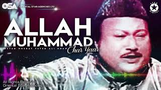 Allah Muhammad Char Yaar   Ustad Nusrat Fateh Ali Khan   official version   OSA Islamic