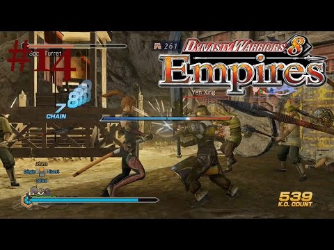 Dynasty Warriors 8: Empires - "Kasumi" PS4 Walkthrough Part 14: Defense of Beihai {English, Full HD}