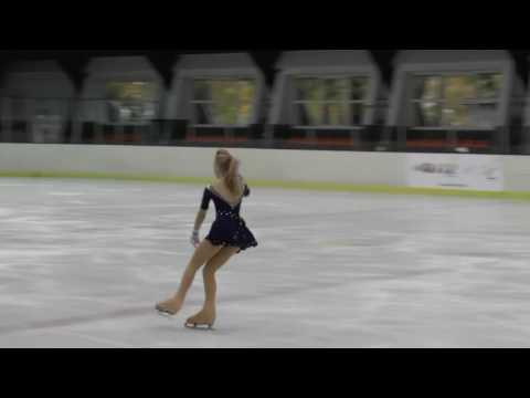 12 Amelia RAMS SP Solistki Advanced Novice I Łódzka Łyżwa 2016