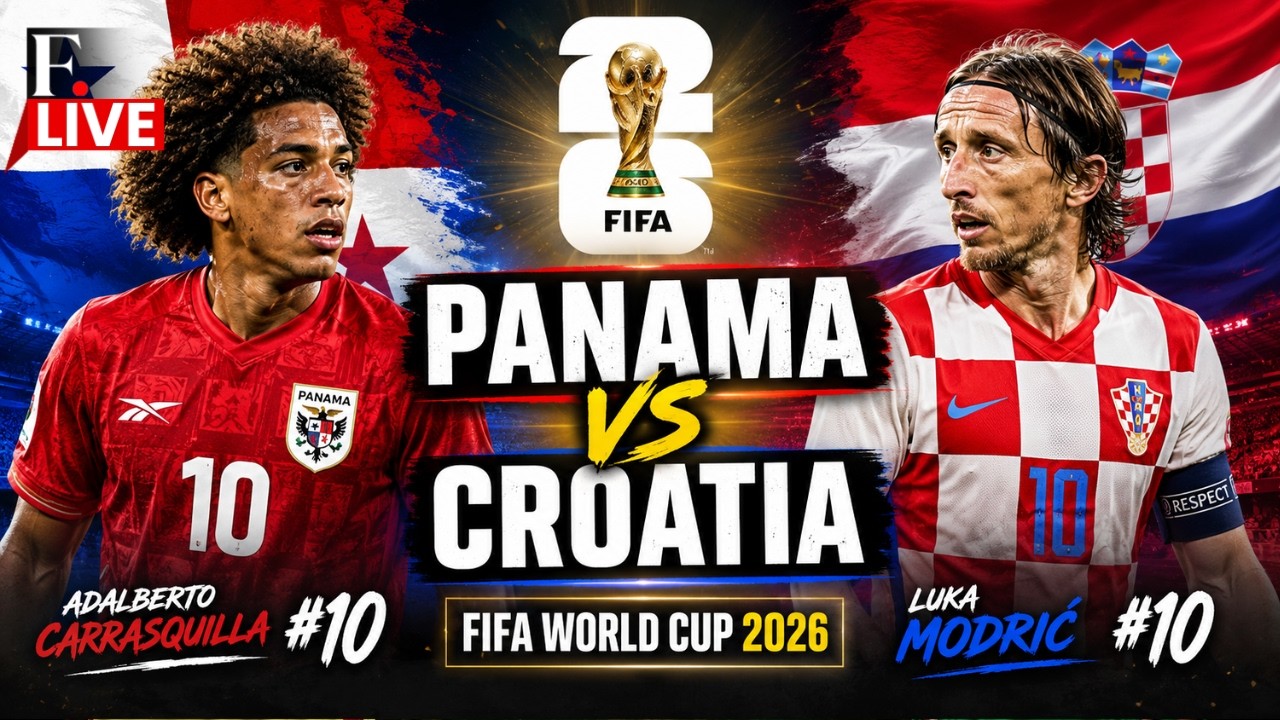 🔴WATCH FIFA World Cup 2026 LIVE: Panama vs Croatia | Adalberto Carrasquilla vs Luka Modrić | FIFA