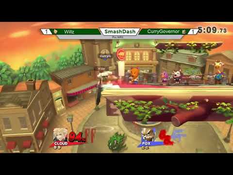 SmashDash XX - Willz (Cloud) Vs. CurryGovernor (Fox) - Winners Quarters