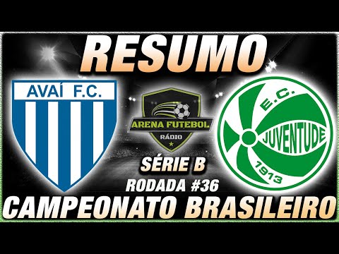 Avaí 5 x 2 Juventude l Campeonato Brasileiro l Série B