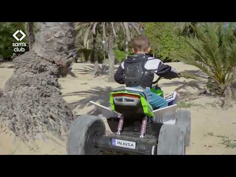 thumbnail video image 2 of Cuatrimoto Montable Injusa Quad Rage, 2 of 5
