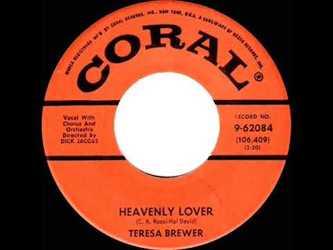 1959 HITS ARCHIVE: Heavenly Lover - Teresa Brewer