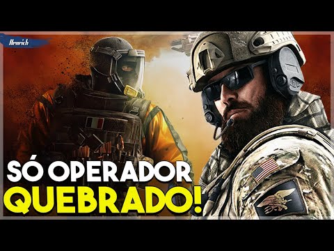 Os OPERADORES MAIS ROUBADOS da HISTÓRIA do Rainbow Six Siege!