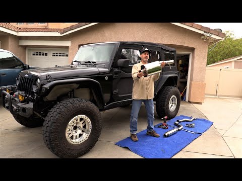 How to Install the Perfect Jeep Exhaust - Magnaflow Overland System