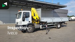 IVECO Eurocargo 180E250 4X2 HYVA HB.150XE3 Kran Crane Automatic Euro 5 flatbed truck | Image 4 - Autoline
