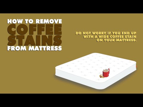 YouTube video about: How to get coffee stain out of mattress?
