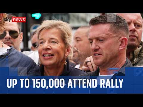 Why Tommy Robinson rally was different to any other