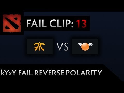 Dota 2 TI3 Fail - Clip 13 - kYxY Fail RP and Venge Suicide Swap