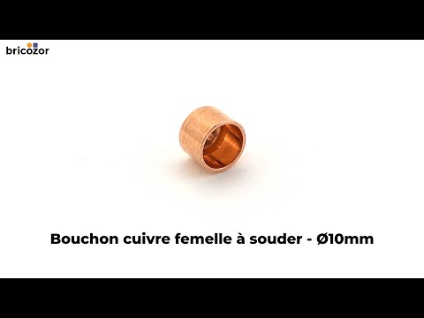 Bouchon cuivre femelle à souder VIEGA