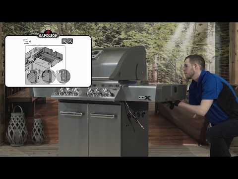 Napoleon LEX485RSIBPSS-1 LEX 485 Gas Grill With Infrared Rear Burner Infrared Side Burner : BBQGuys