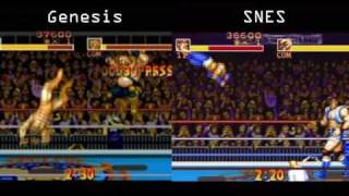 Saturday Night Slam Masters (SNES & Genesis) Crow's GameThing