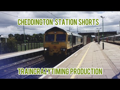 Class 66565 at Cheddington Station | Cheddington Shorts