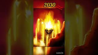 evolution of blaze in Minecraft #minecraft #evolution #shorts #minecraftpe