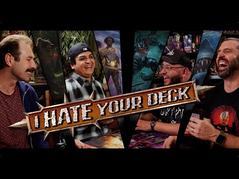 I Hate Your Deck #130 Jaws v WIlson v Haliya v Venom || Commander Gameplay MTG EDH