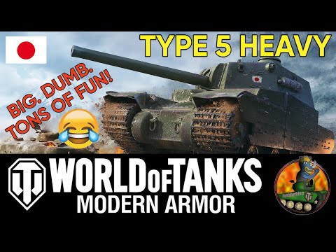 TYPE 5 HEAVY II BIG DERPY FUN! II WoT Console Modern Armor II WoT Console II Evolution Season