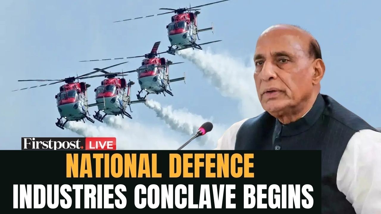 LIVE: Defence Minister Rajnath Singh Inaugurates National Defence Industries Conclave | N18G
