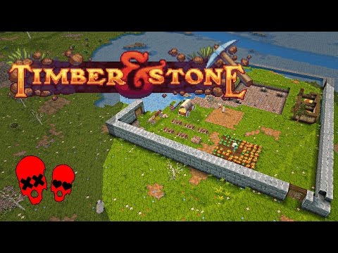 The Walls Go Up! | Timber and Stone Gameplay Part 2
