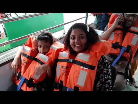 2017 Kerala tour house boat and golden beach