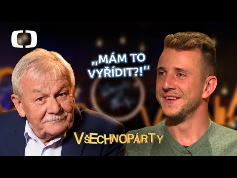 Všechnopárty | Jakub Štáfek a mobil na natáčení