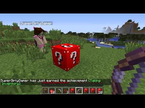 Minecraft: CRABZILLA CHALLENGE GAMES - Lucky Block Mod - Modded Mini-Game