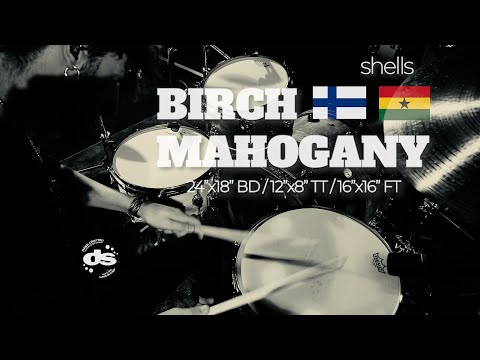 Rebel Custom Shop Birch/Mahogany shells