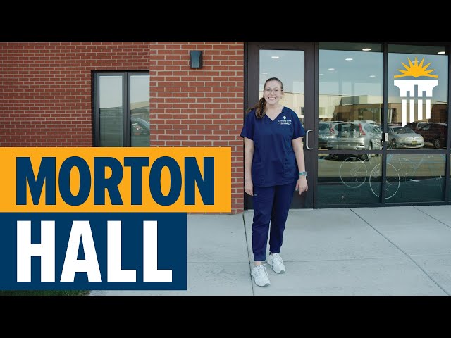 Thumbnail for video titled: Welcome to Morton Hall! | Dorm Tour