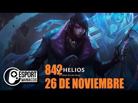 Esportmaníacos 842 - Las habilidades de Aphelios, el nuevo entrenador de Faker, lloros en NA