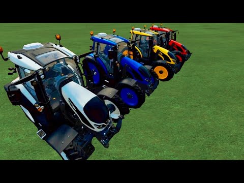 HARVESTING AND LOAD SOYBEAN WITH MCCORMICK TRACTORS - Farming Simulator 22