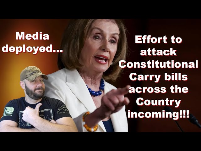 Constitution Carry movement is drawing the media machine out... They are aligning across Nation...