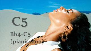 [HD] Alicia Keys - &quot;Doncha Know (Sky Is Blue)&quot; Vocal Showcase F#3-G#5